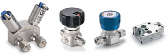 High purity fluid and gas system components