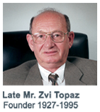 Late Mr.Zvi Topaz - Founder